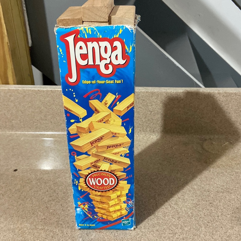 Jenga wood game